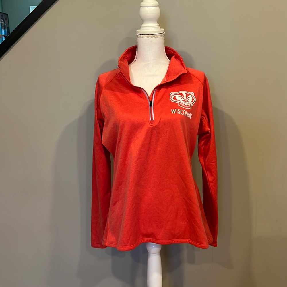 Womens Wisconsin Badgers Pullover